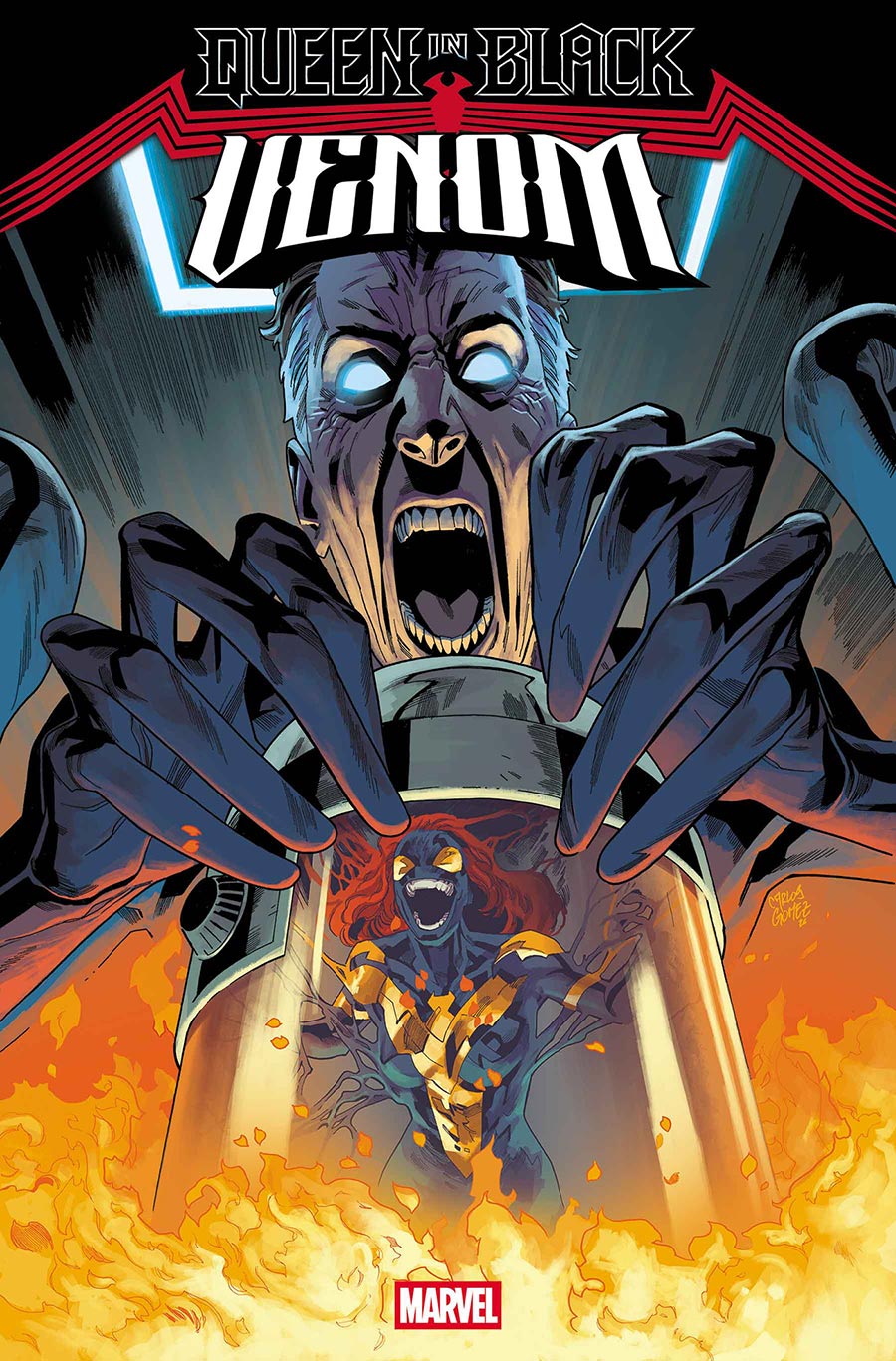 Venom Vol 5 #261 Cover A Regular Carlos Gomez Cover (Queen In Black Tie-In)