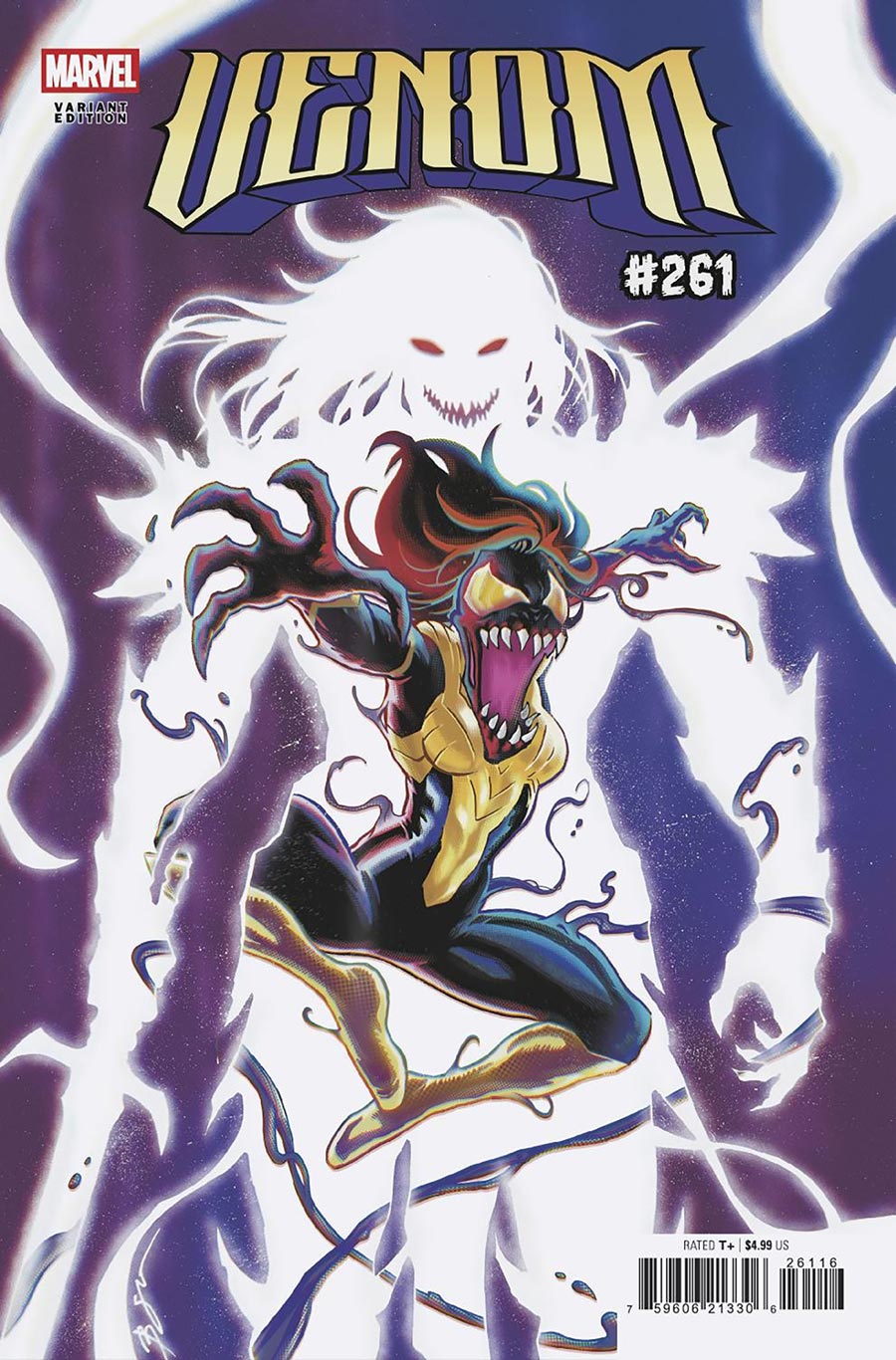Venom Vol 5 #261 Cover D Incentive Benjamin Su Variant Cover (Queen In Black Tie-In)