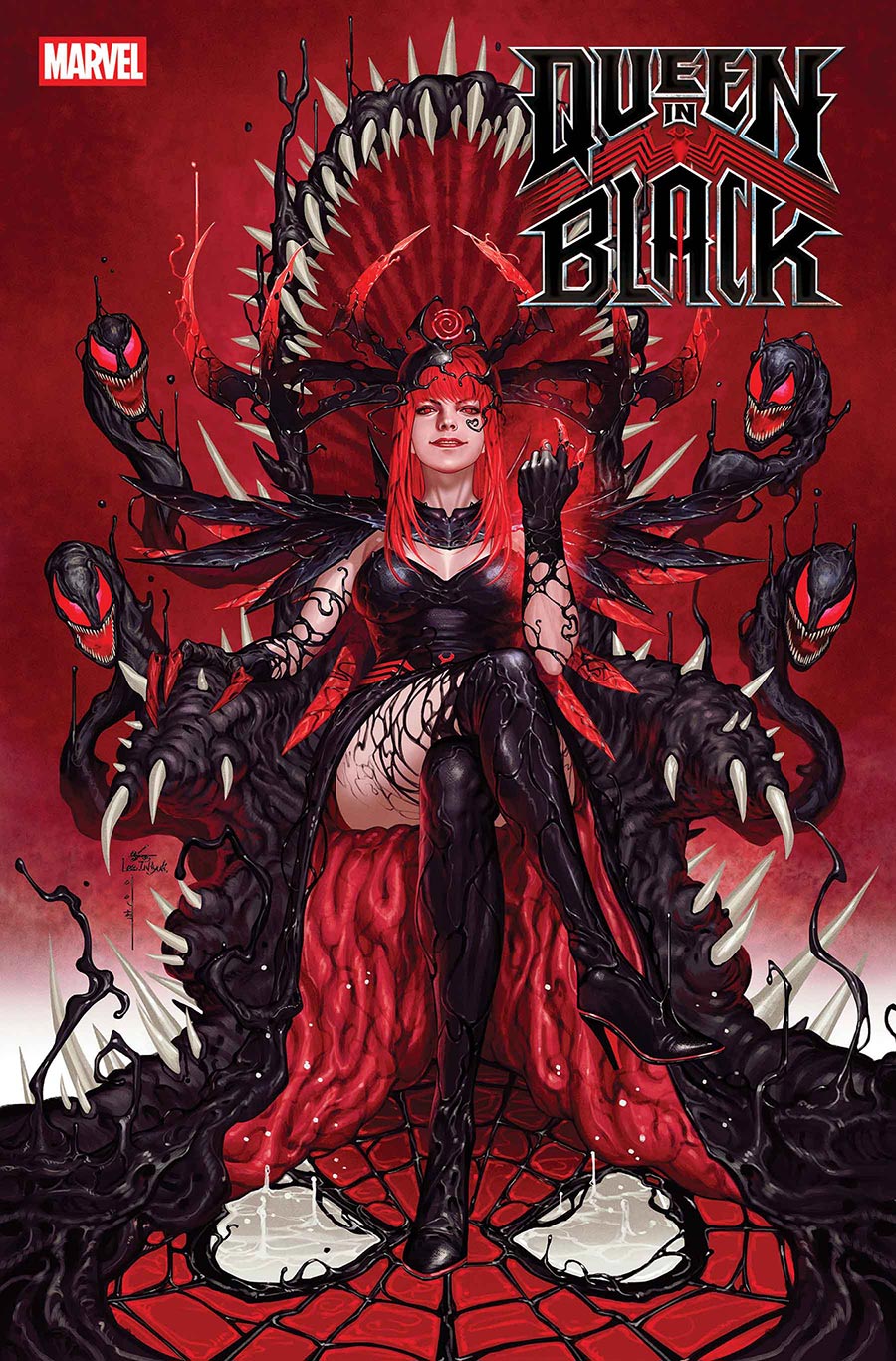 Queen In Black #3 Cover B Variant Inhyuk Lee Mary Jane Watson Cover
