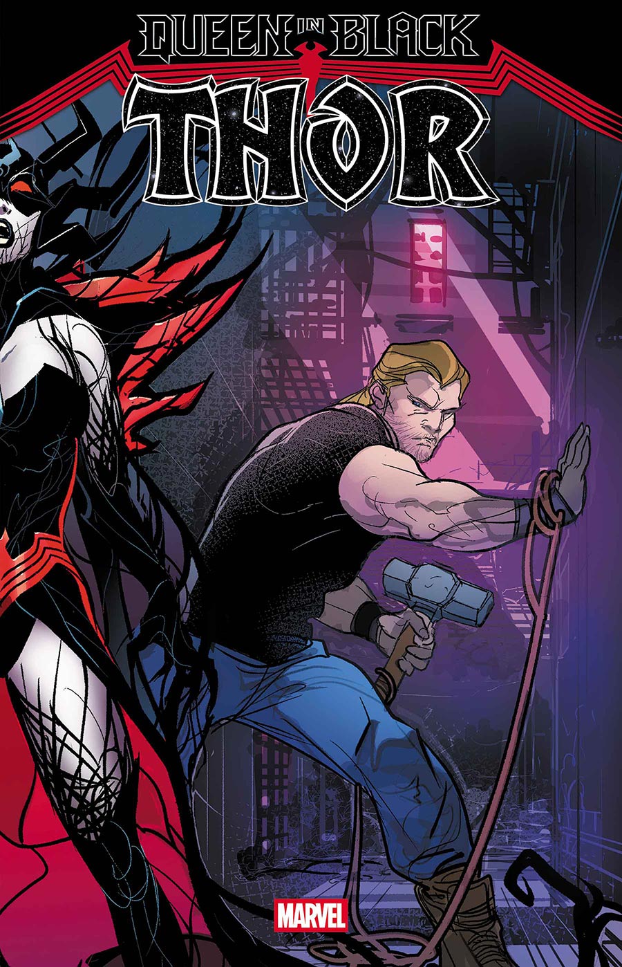 Queen In Black Thor #1 (One Shot) Cover A Regular Pasqual Ferry Cover