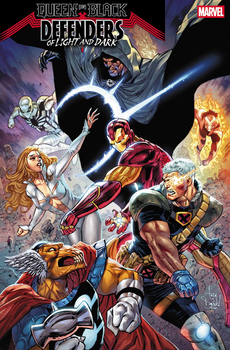 Queen In Black Defenders Of Light And Dark #2 Cover C Incentive Tony S Daniel Variant Cover
