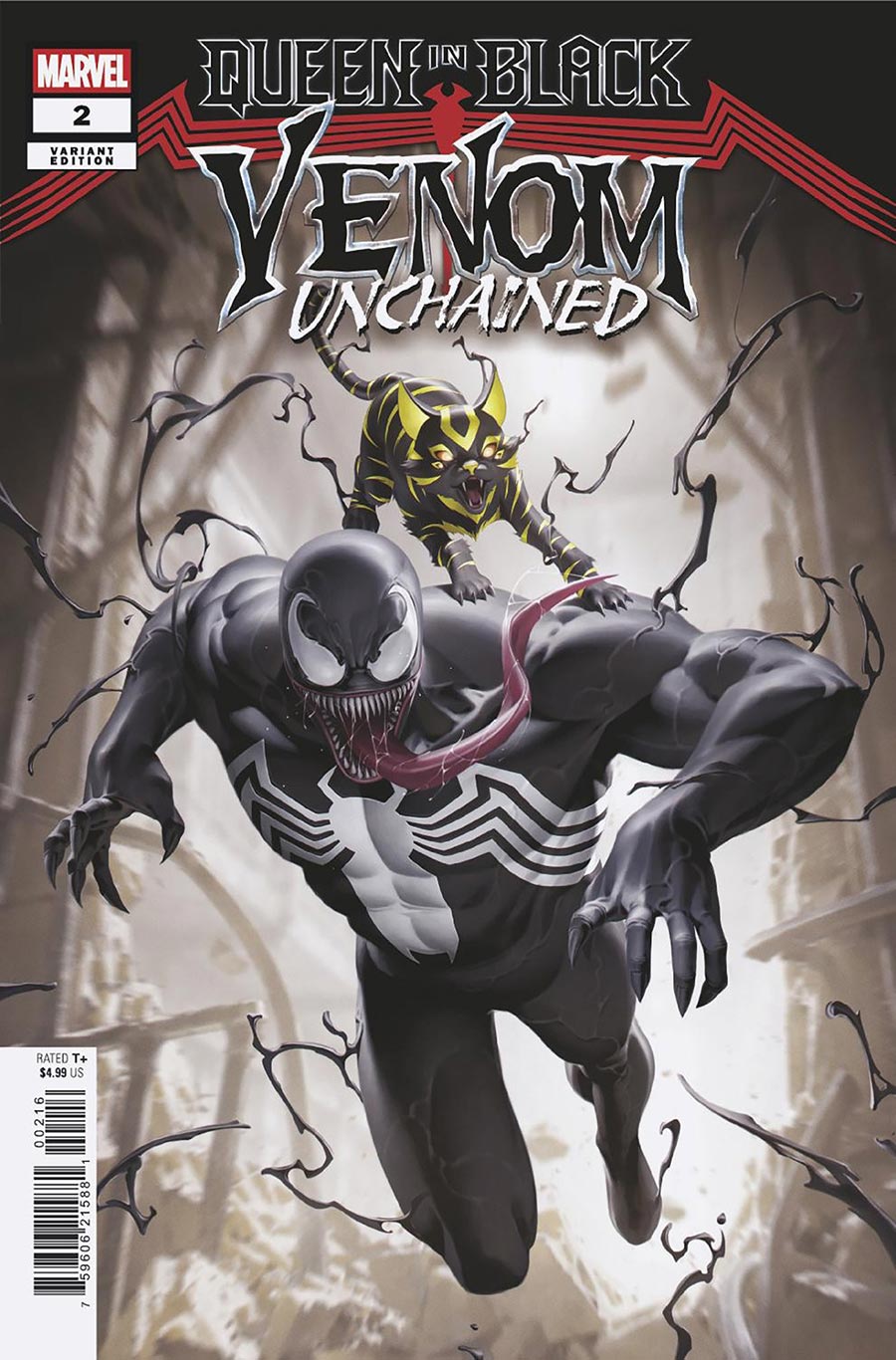 Queen In Black Venom Unchained #2 Cover C Incentive Junggeun Yoon Variant Cover