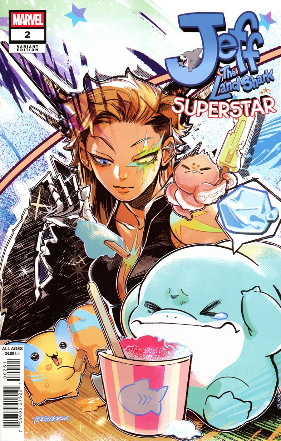 Jeff The Land Shark Superstar #2 Cover E Variant tokitokoro Cover