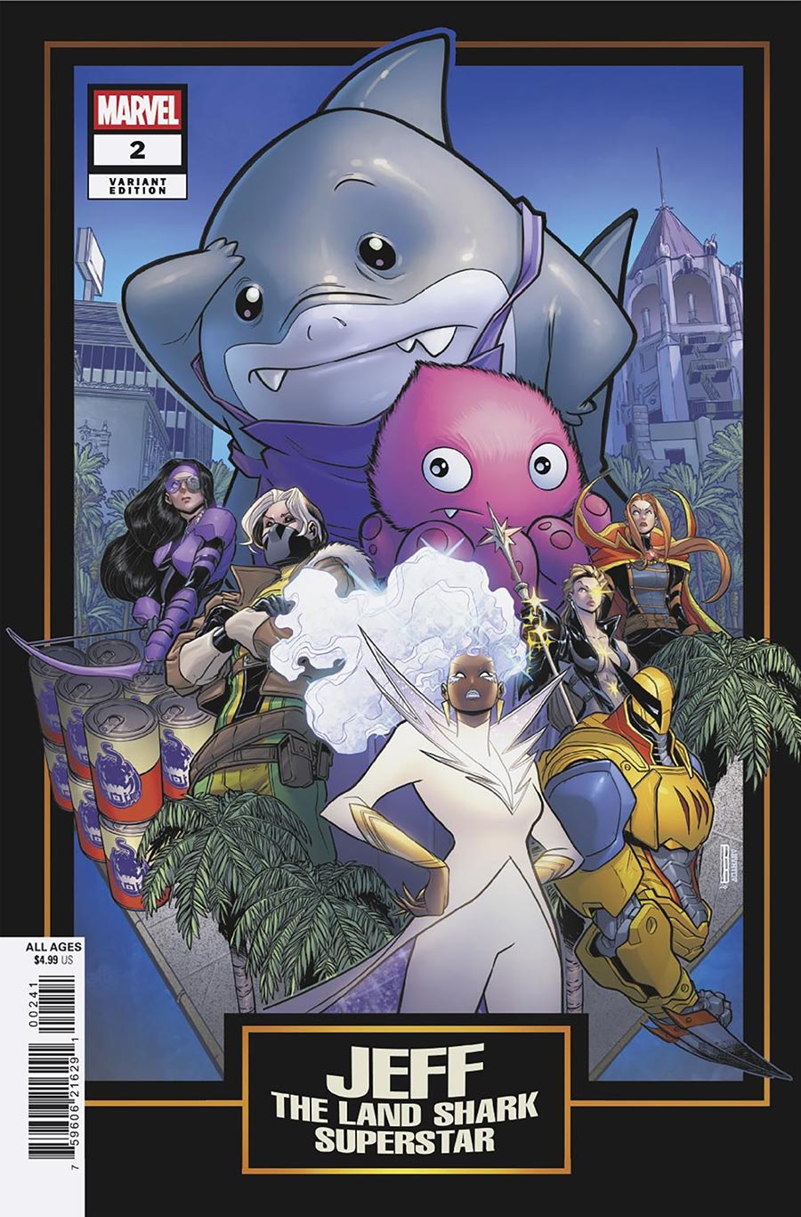 Jeff The Land Shark Superstar #2 Cover D Variant David Baldeon Cover