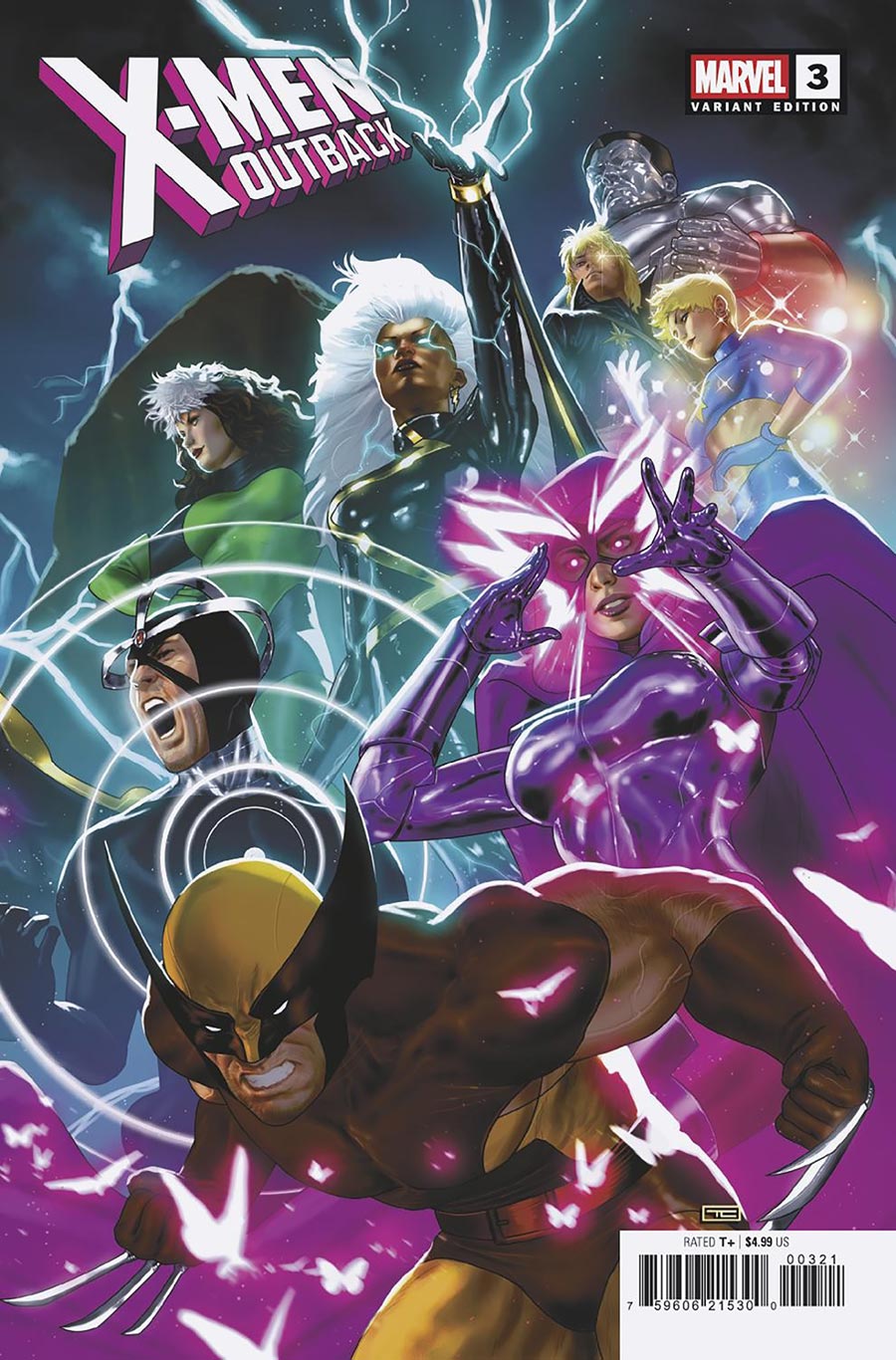 X-Men Outback #3 Cover B Variant Taurin Clarke Cover