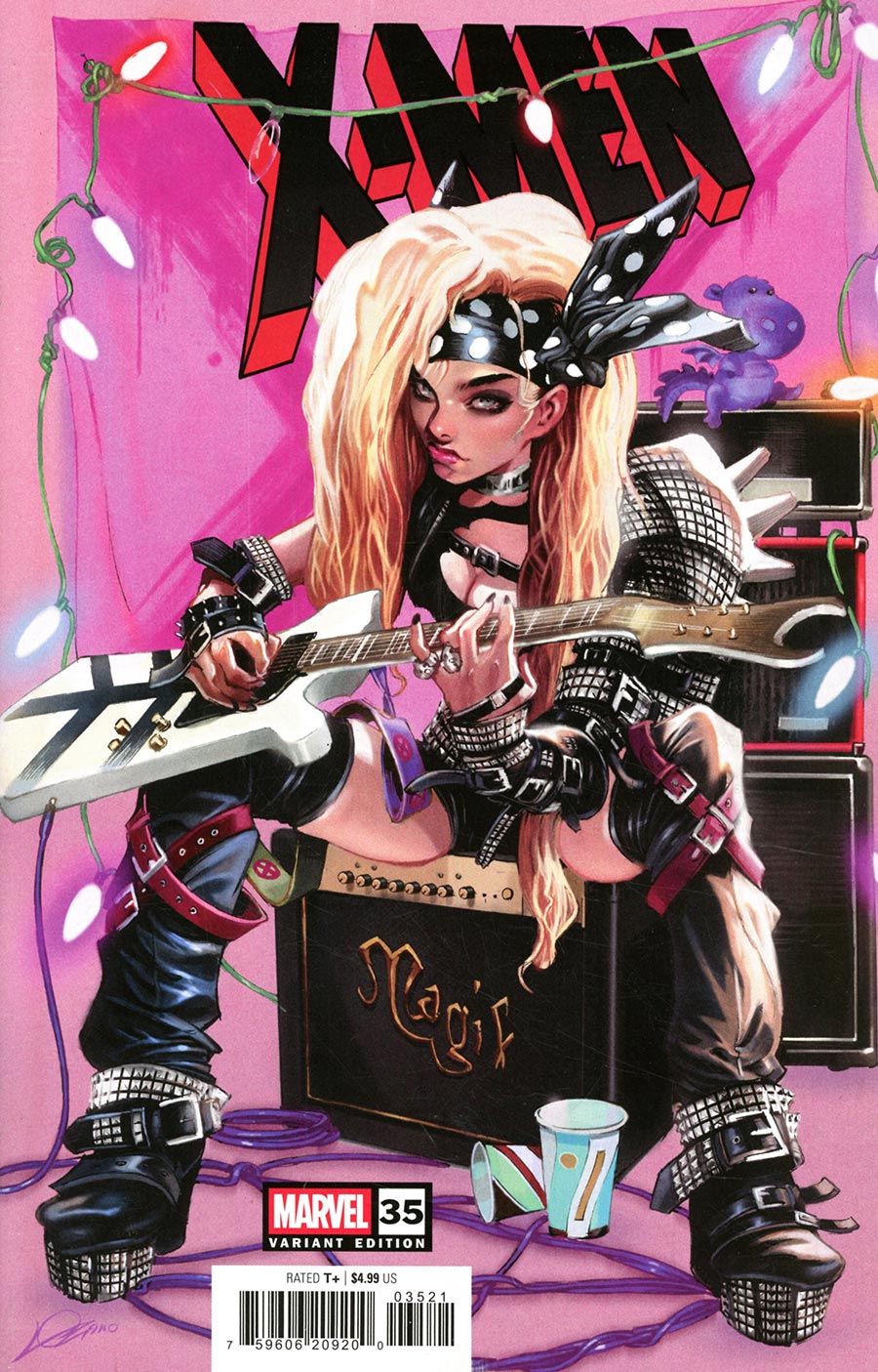 X-Men Vol 7 #35 Cover E Variant Alexander Lozano 1980s Magik Cover (DNX Prologue) (Limit 1 Per Customer)