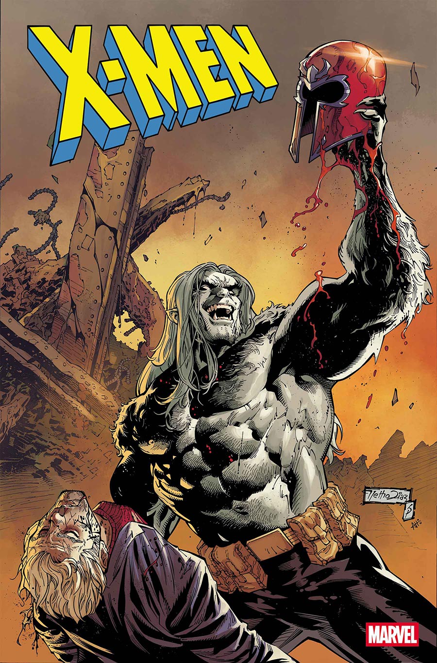 X-Men Vol 7 #36 Cover A Regular Netho Diaz Cover (DNX Prologue)