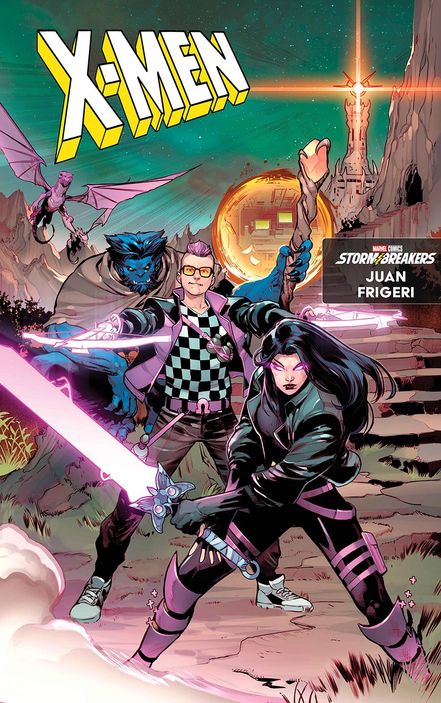 X-Men Vol 7 #36 Cover C Variant Juan Frigeri Isekai Cover (DNX Prologue)