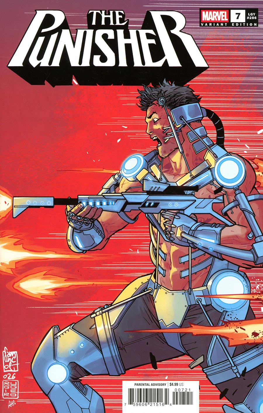 Punisher Vol 14 #7 Cover B Variant Giuseppe Camuncoli 2-Part Connecting Cover