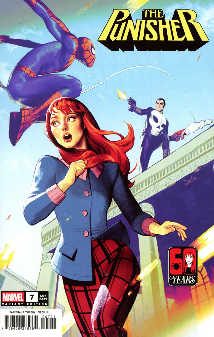 Punisher Vol 14 #7 Cover C Variant Davi Go Mary Jane Watson Cover