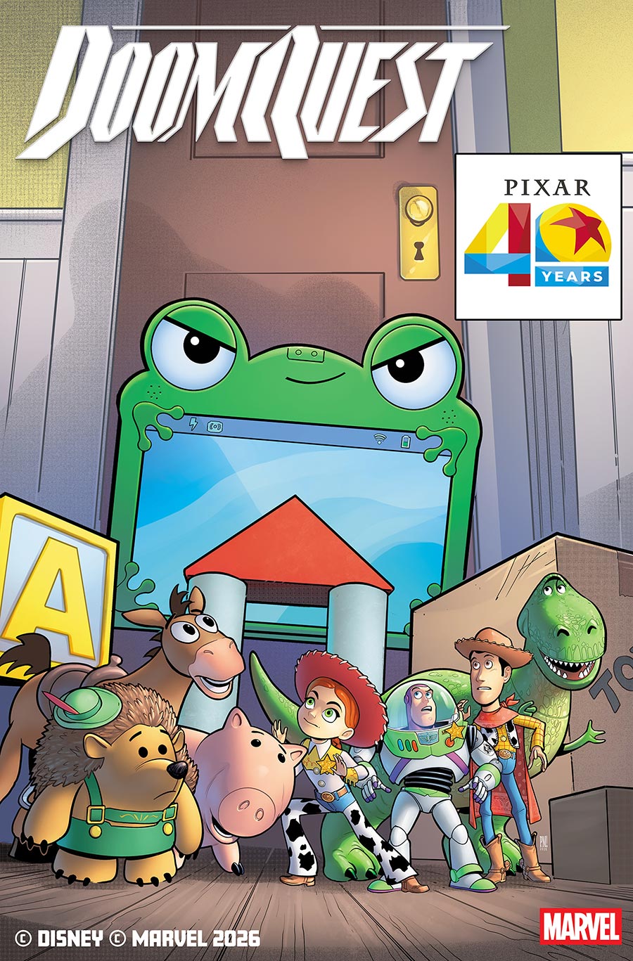 Doomquest #4 Cover E Variant Paco Medina Pixar 40th Anniversary Cover