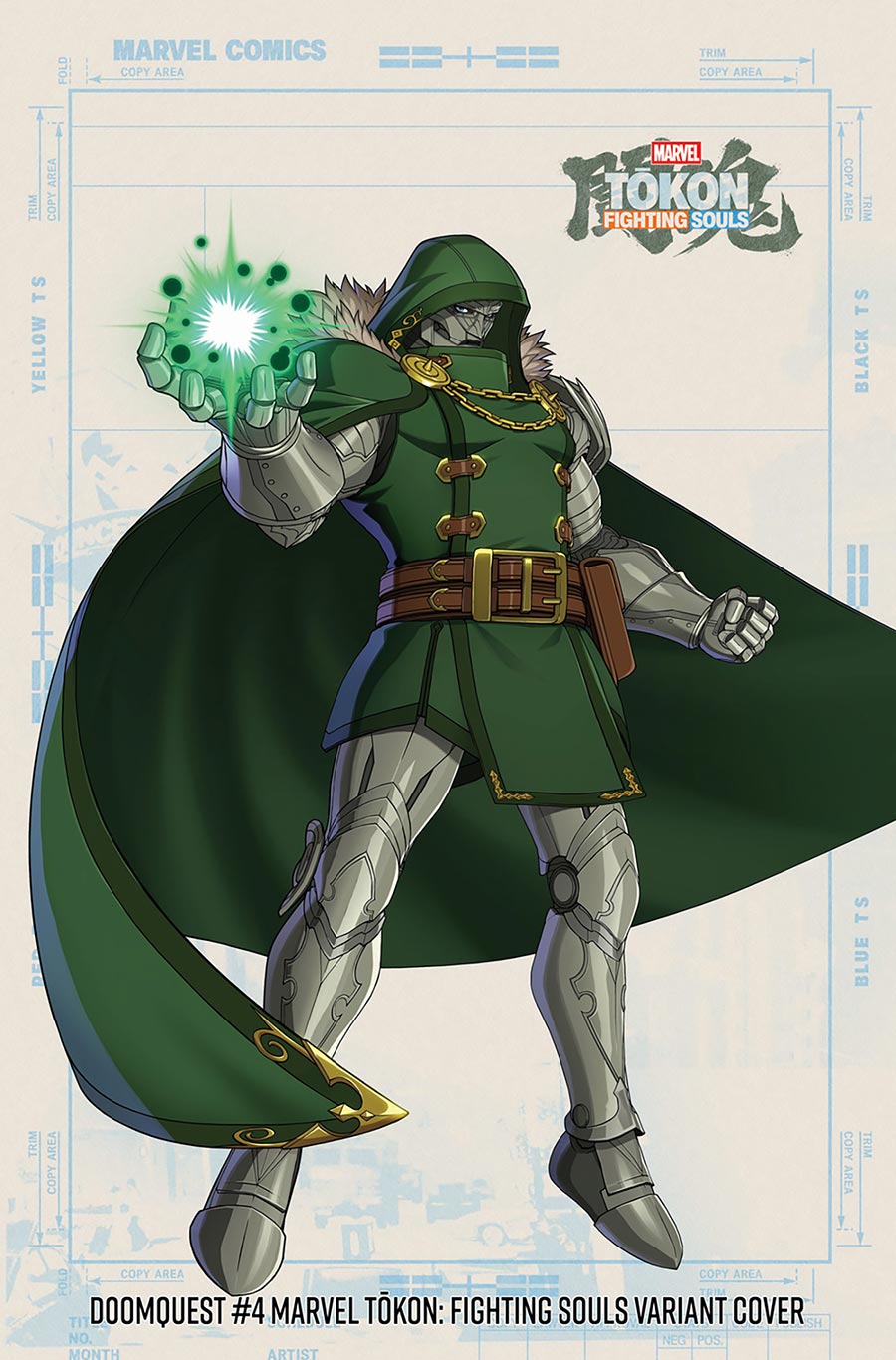Doomquest #4 Cover D Variant Marvel Tokon Fighting Souls Cover