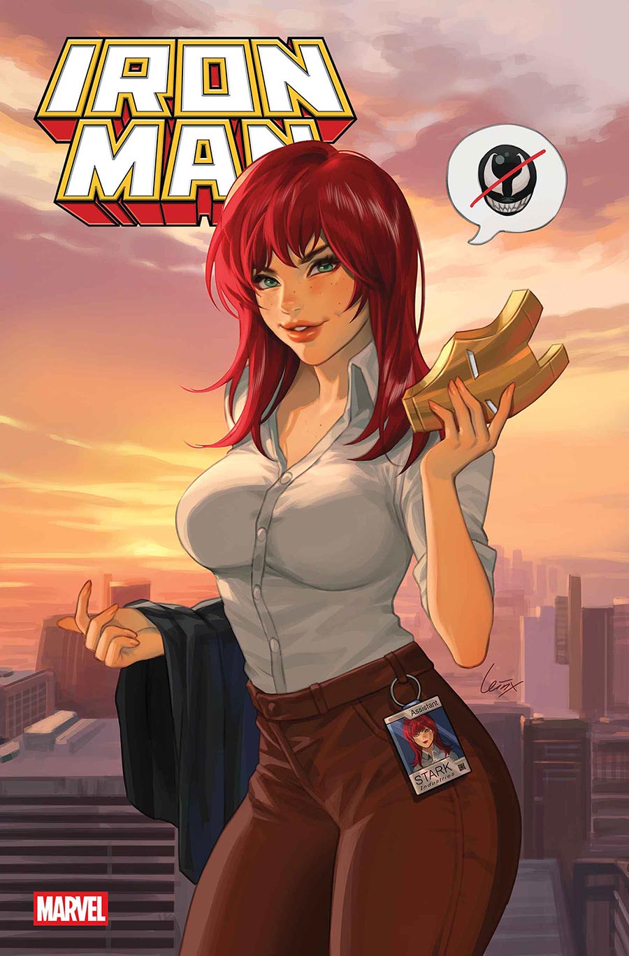 Iron Man Vol 8 #8 Cover B Variant Lesley Leirix Li Mary Jane Watson Cover