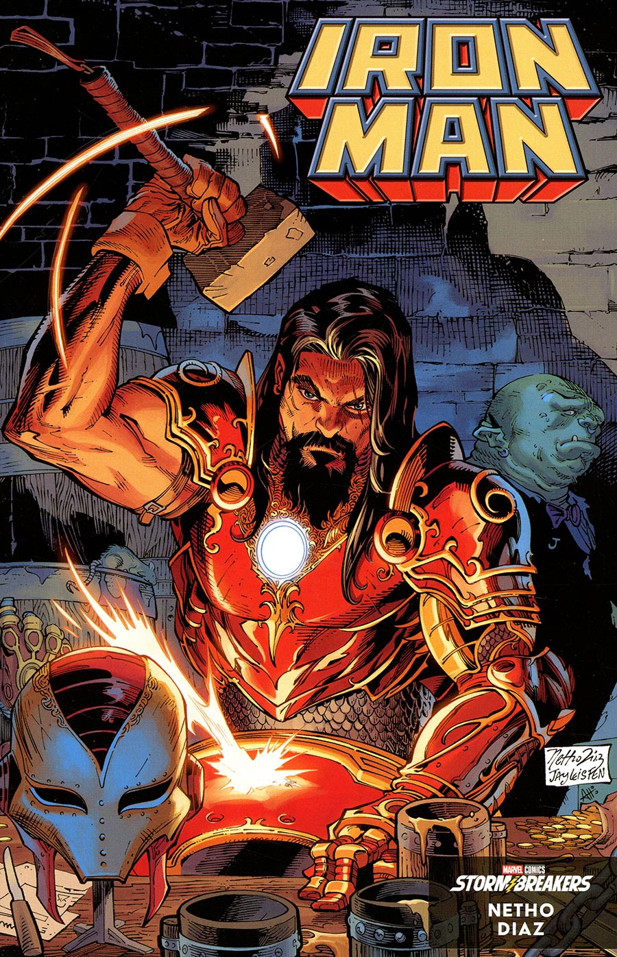 Iron Man Vol 8 #8 Cover D Variant Netho Diaz Isekai Cover