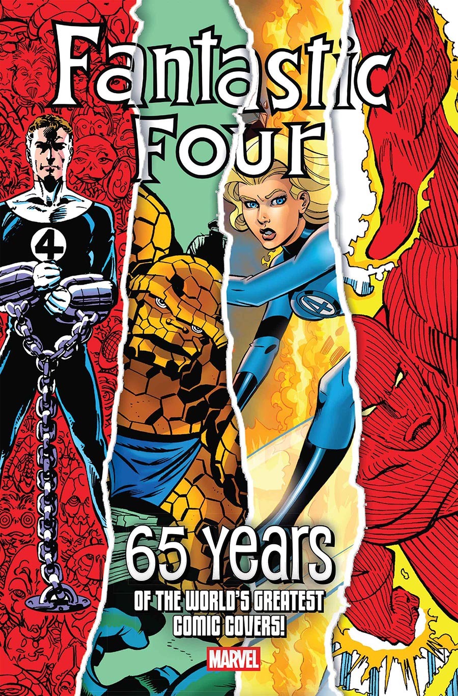 Fantastic Four 65 Years Of The Worlds Greatest Comic Covers #1 (One Shot) Cover A Regular John Byrne Jack Kirby Mike Wieringo & Walter Simonson Cover