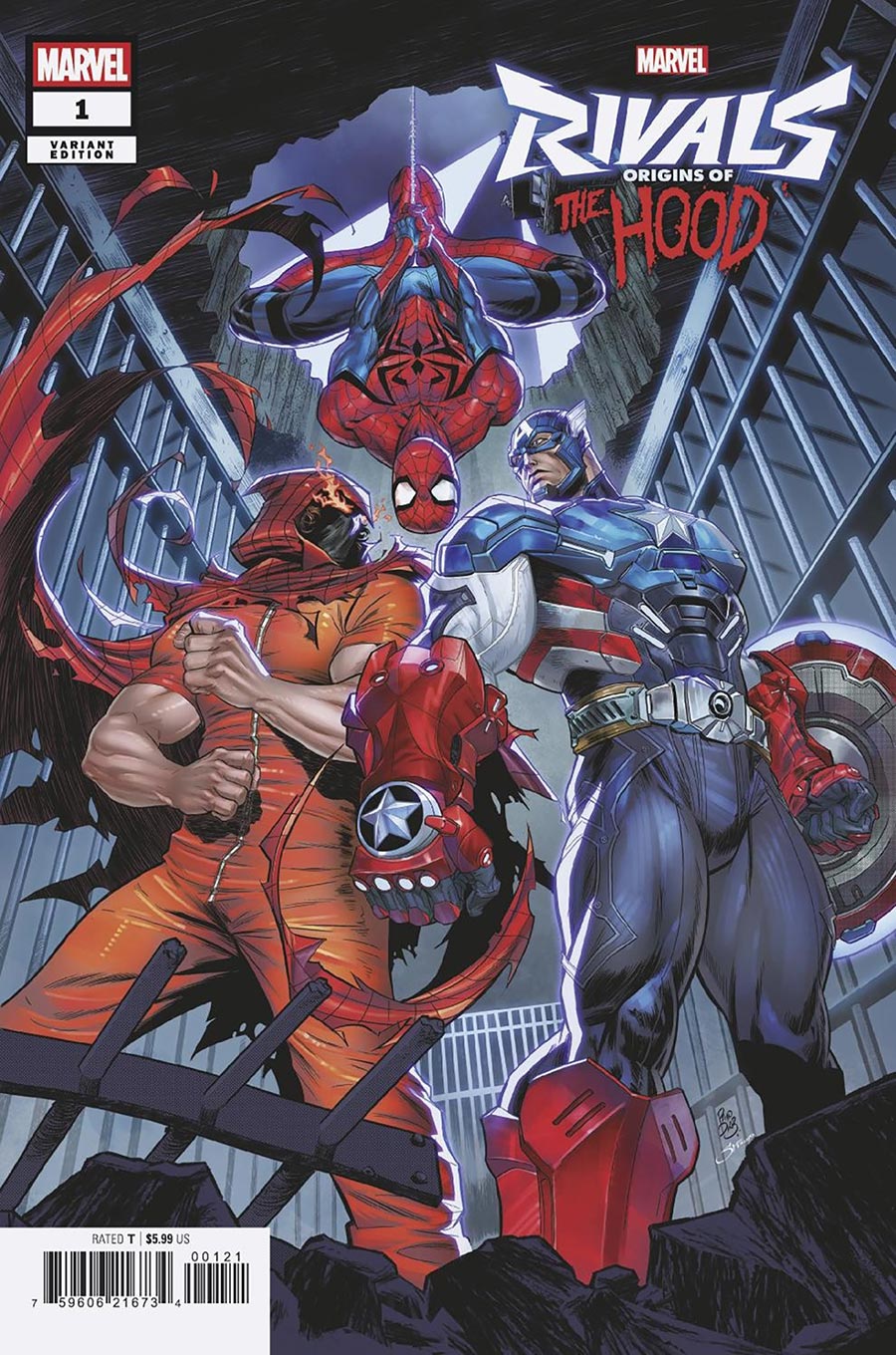Origins Of The Hood Marvel Rivals #1 (One Shot) Cover B Variant Federico Sabbatini Cover (Limit 1 Per Customer)