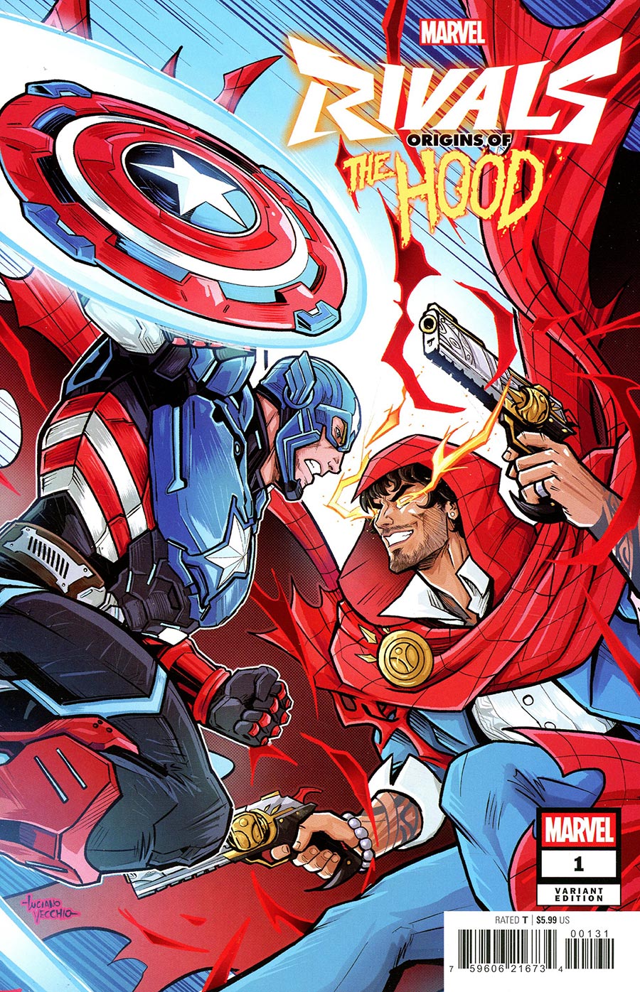 Origins Of The Hood Marvel Rivals #1 (One Shot) Cover C Variant Luciano Vecchio Spoiler Cover (Limit 1 Per Customer)