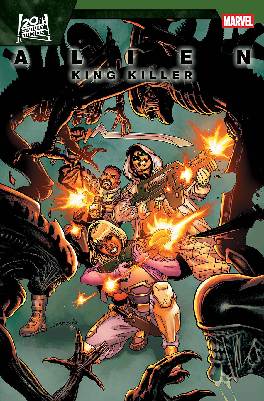 Alien King Killer #5 Cover A Regular David Yardin Cover