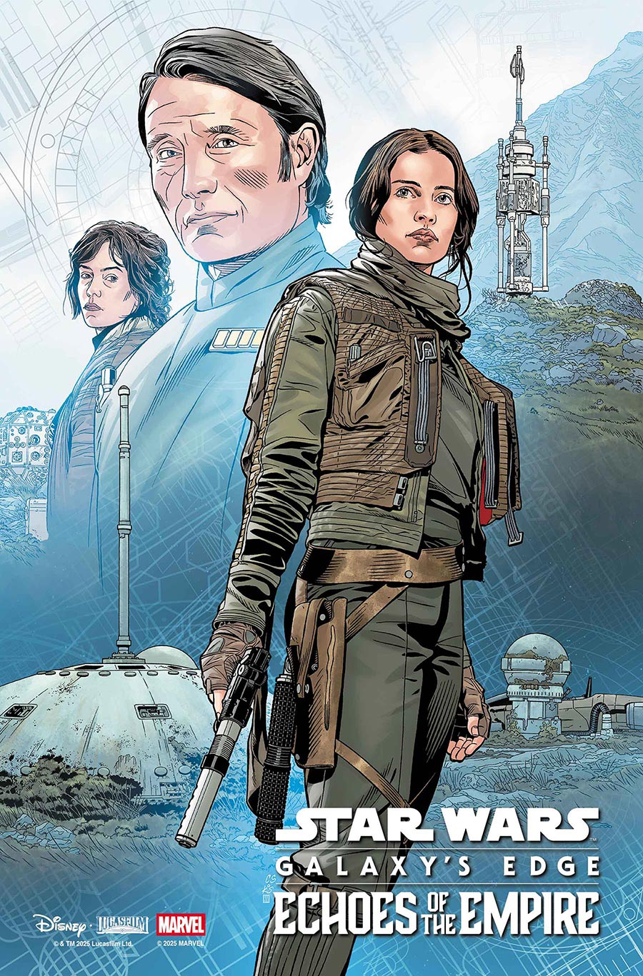 Star Wars Galaxys Edge Echoes Of The Empire #5 Cover B Variant Chris Sprouse Rogue One 10th Anniversary Cover