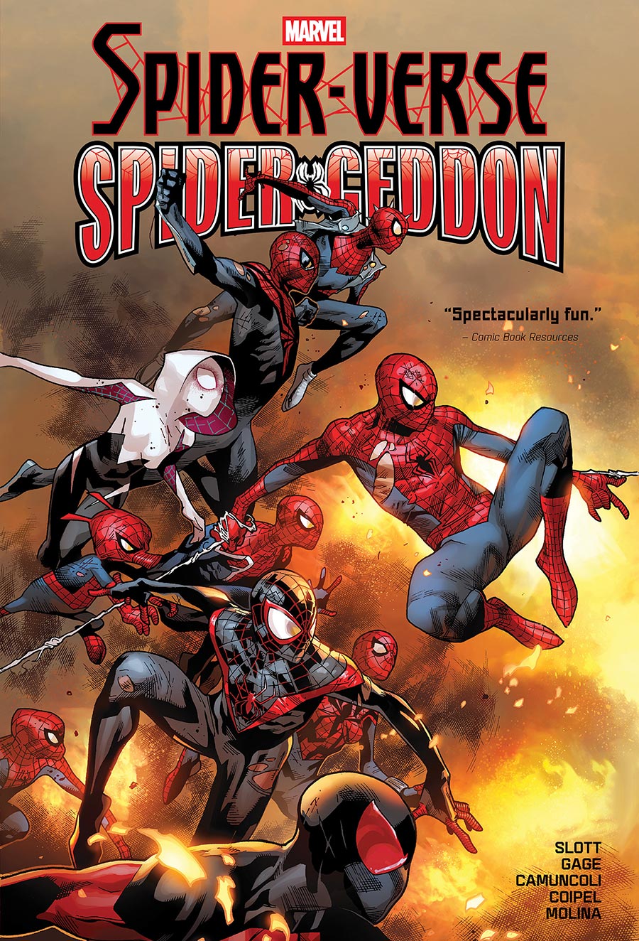 Spider-Verse Spider-Geddon Omnibus HC Book Market Olivier Coipel Cover New Printing
