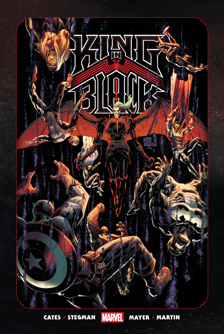 King In Black Omnibus HC Book Market Ryan Stegman Fall Cover New Printing