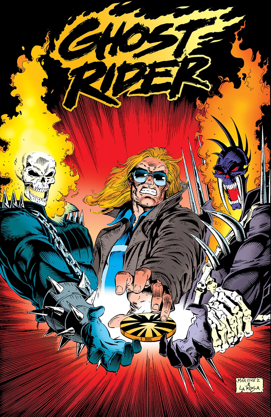 Ghost Rider Danny Ketch Omnibus Vol 3 HC Book Market Henry Martinez Cover