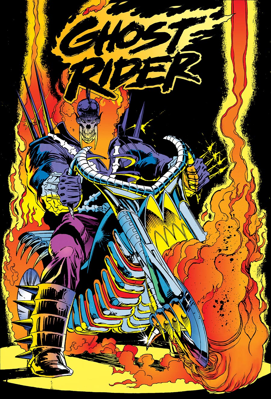 Ghost Rider Danny Ketch Omnibus Vol 3 HC Direct Market Ron Garney Variant Cover