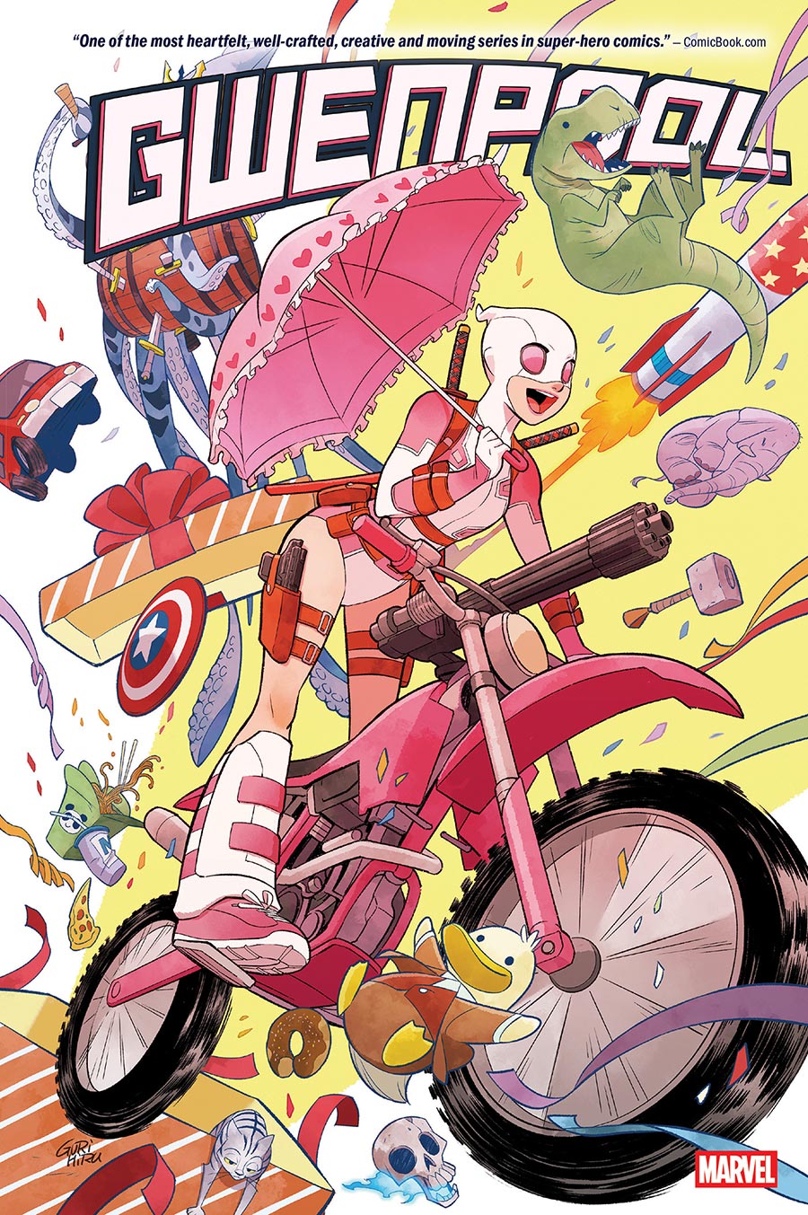 Gwenpool Omnibus HC Book Market Gurihiru Cover New Printing