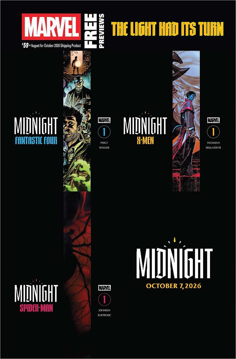 Marvel Previews Vol 6 #60 September 2026 - FREE -