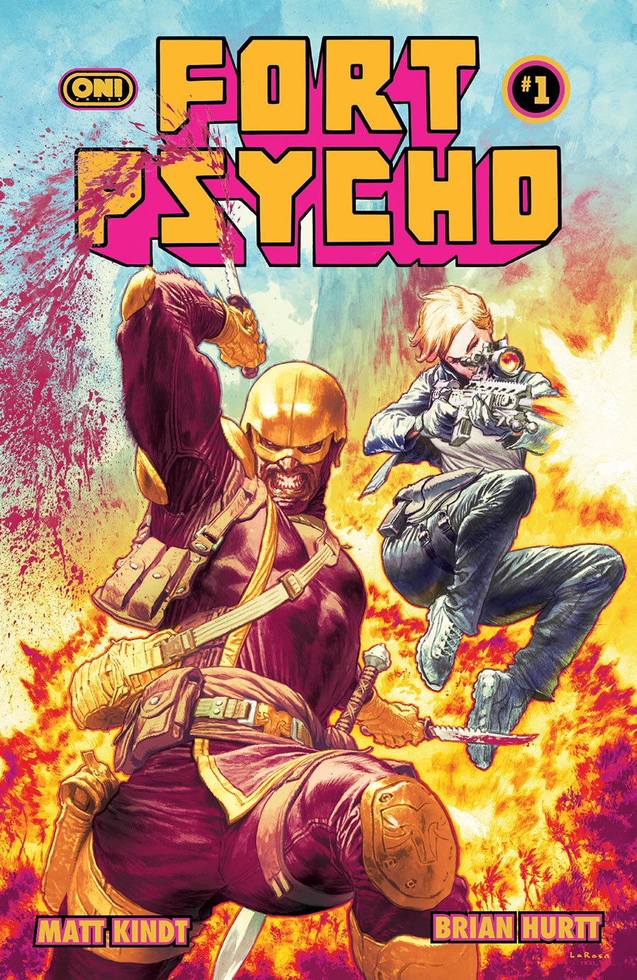 Fort Psycho #1 Cover B Variant Lewis LaRosa Cover