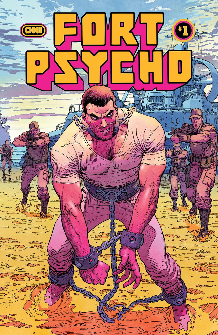 Fort Psycho #1 Cover C Variant Dustin Weaver Cover