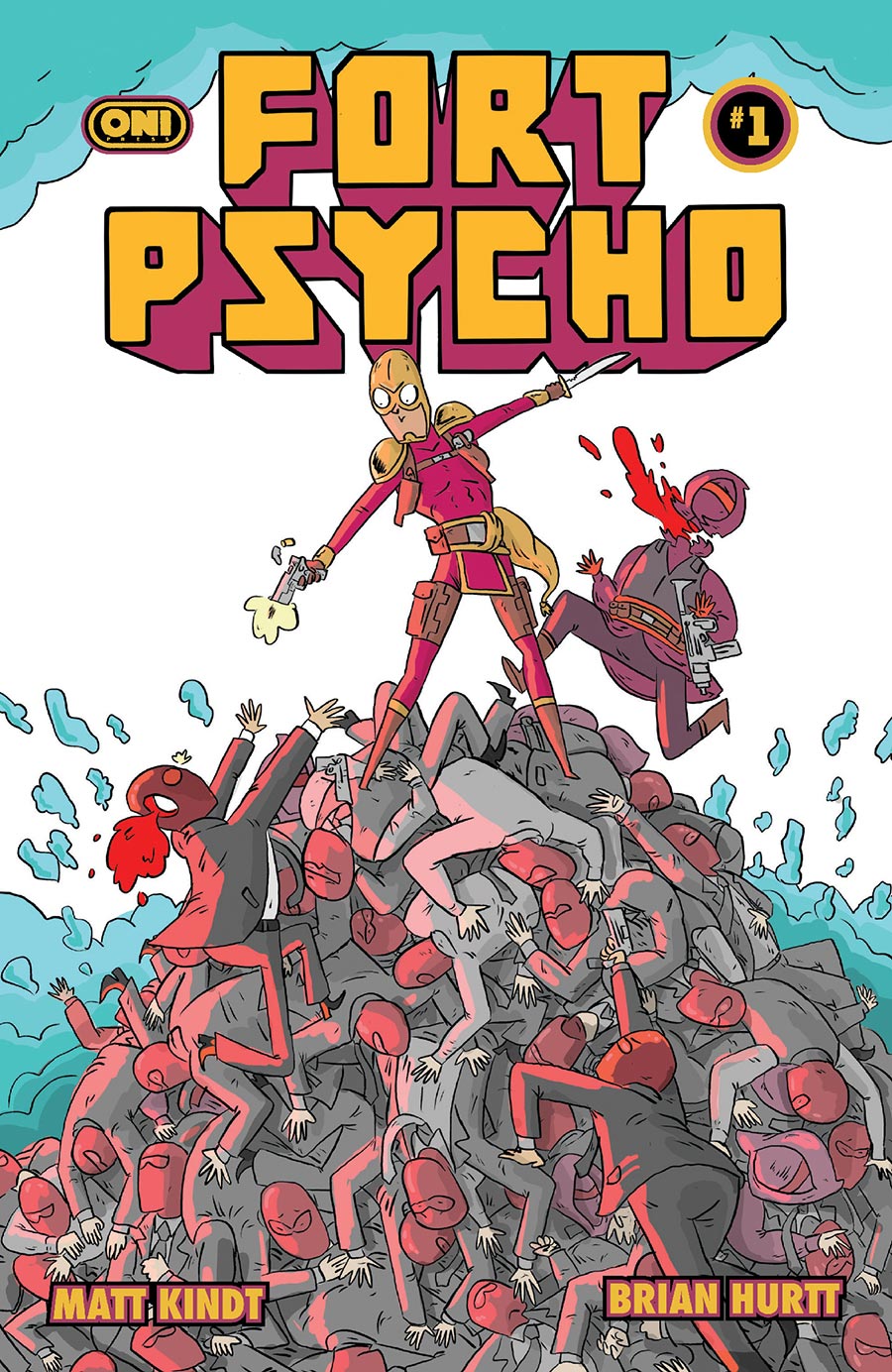 Fort Psycho #1 Cover D Variant Kyle Starks Cover