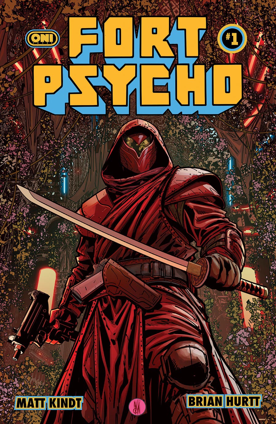 Fort Psycho #1 Cover J Incentive Inaki Miranda Variant Cover