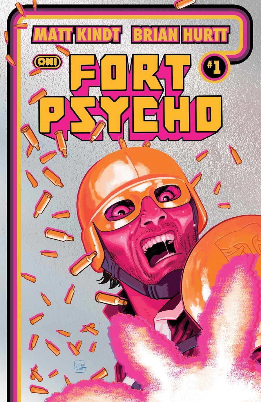 Fort Psycho #1 Cover K Incentive Brian Hurtt Metal Cover