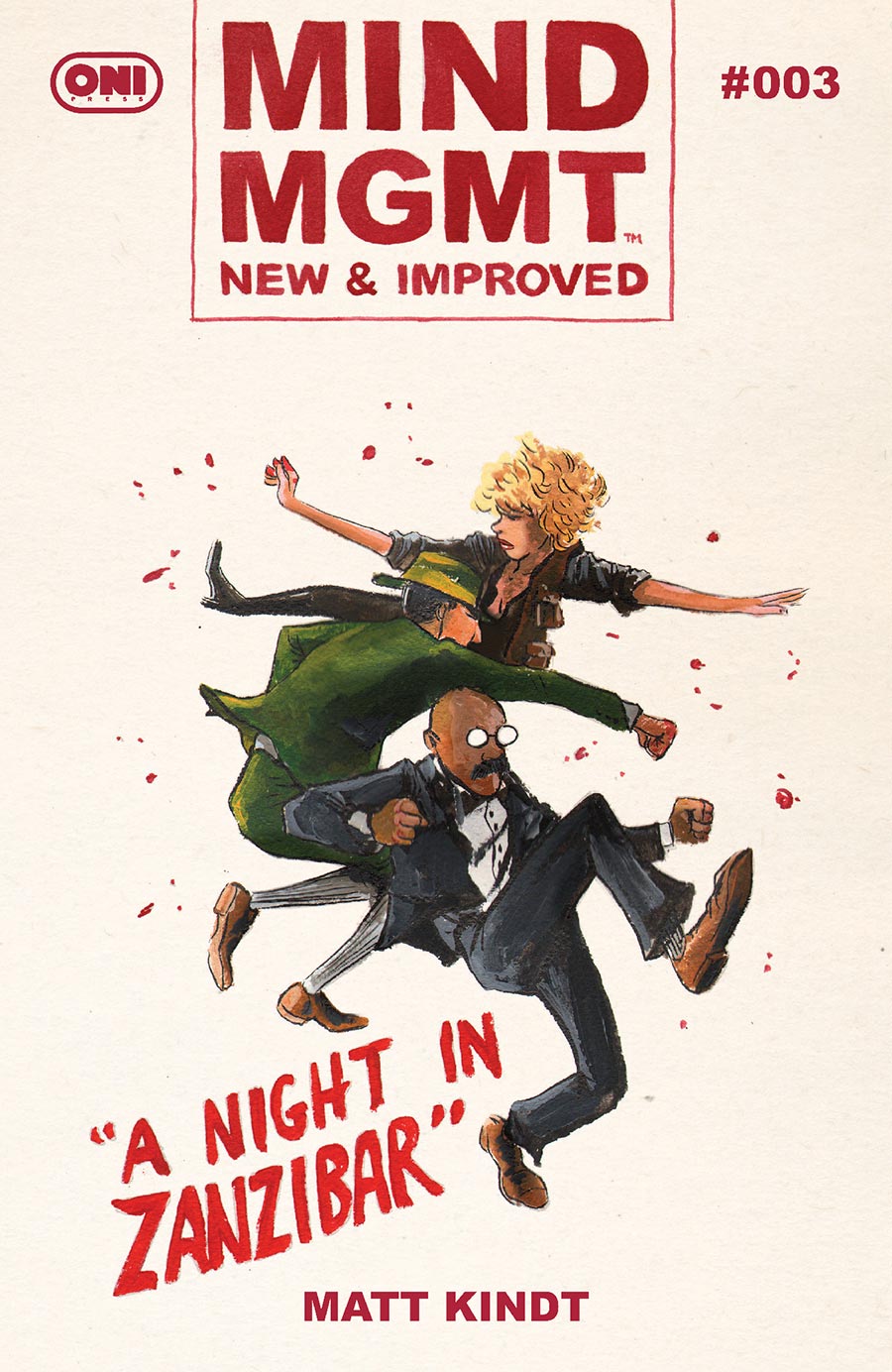 Mind MGMT New & Improved #3 Cover A Regular Matt Kindt Cover
