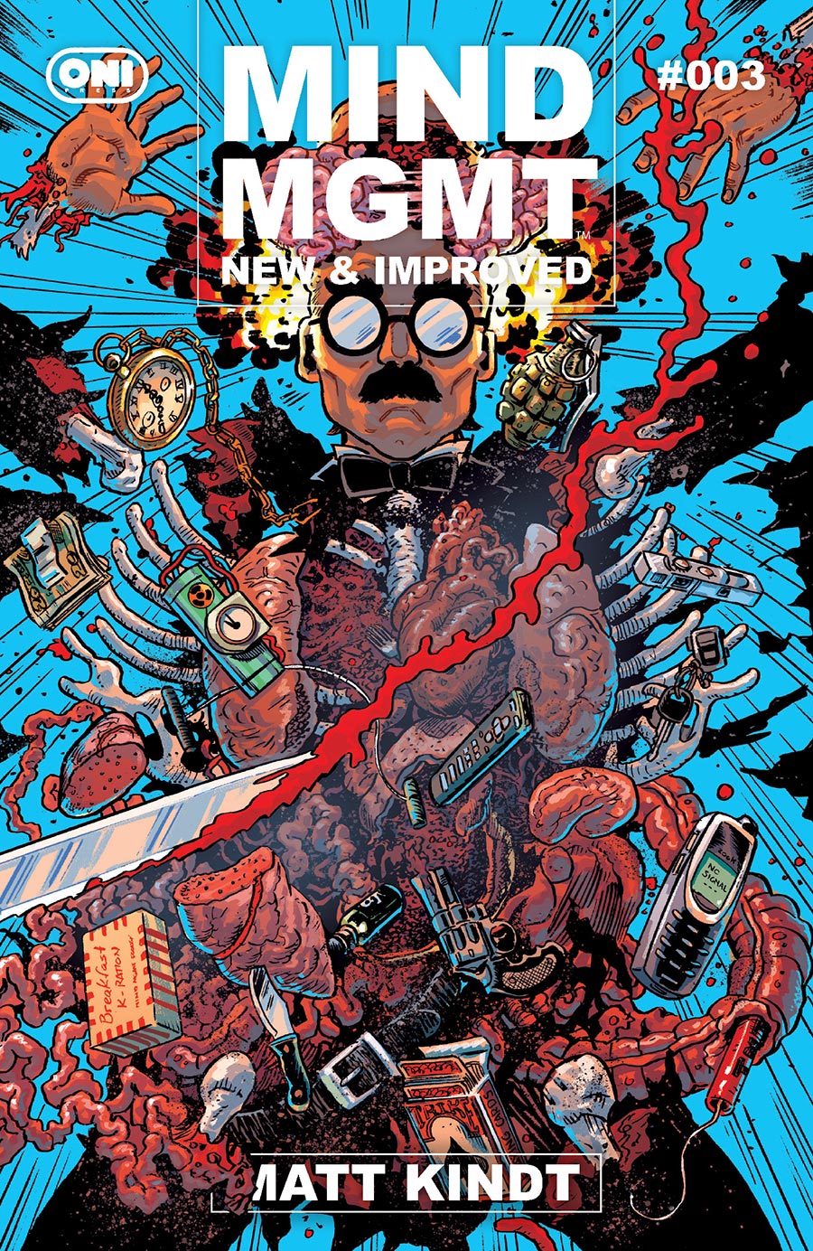 Mind MGMT New & Improved #3 Cover C Variant David Lapham Cover