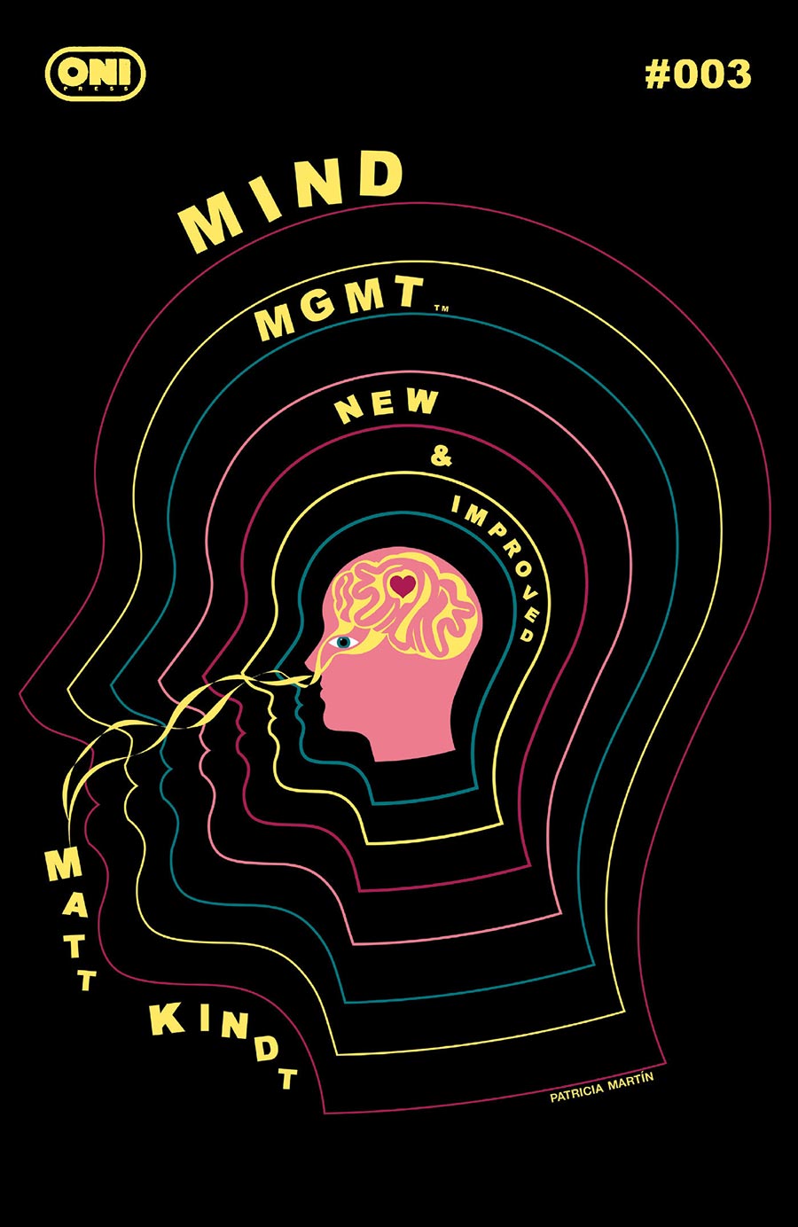 Mind MGMT New & Improved #3 Cover F Incentive Patricia Martin Variant Cover
