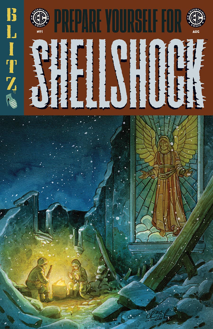 Shellshock #1 (One Shot) Cover B Variant Tyler Crook Cover (EC Comics)