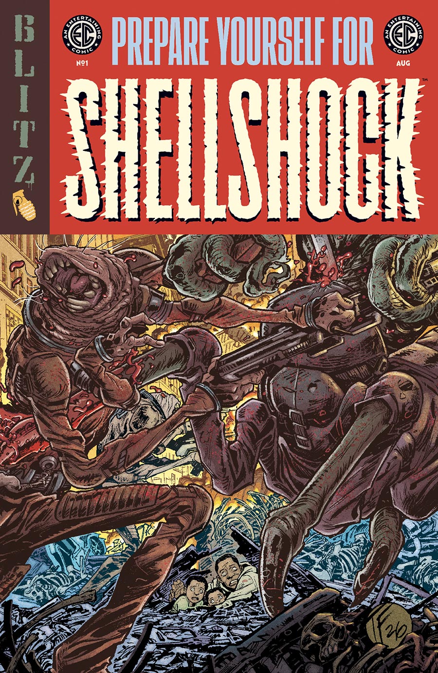 Shellshock #1 (One Shot) Cover C Variant Tom Fowler Cover (EC Comics)