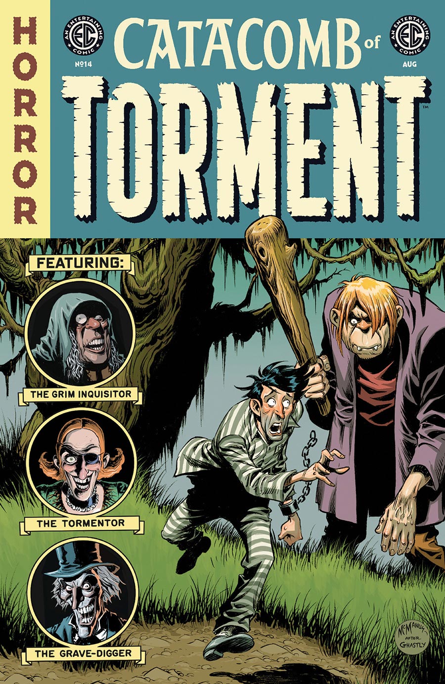 Catacomb Of Torment #14 Cover C Incentive Shawn McManus EC Homage Variant Cover (EC Comics)
