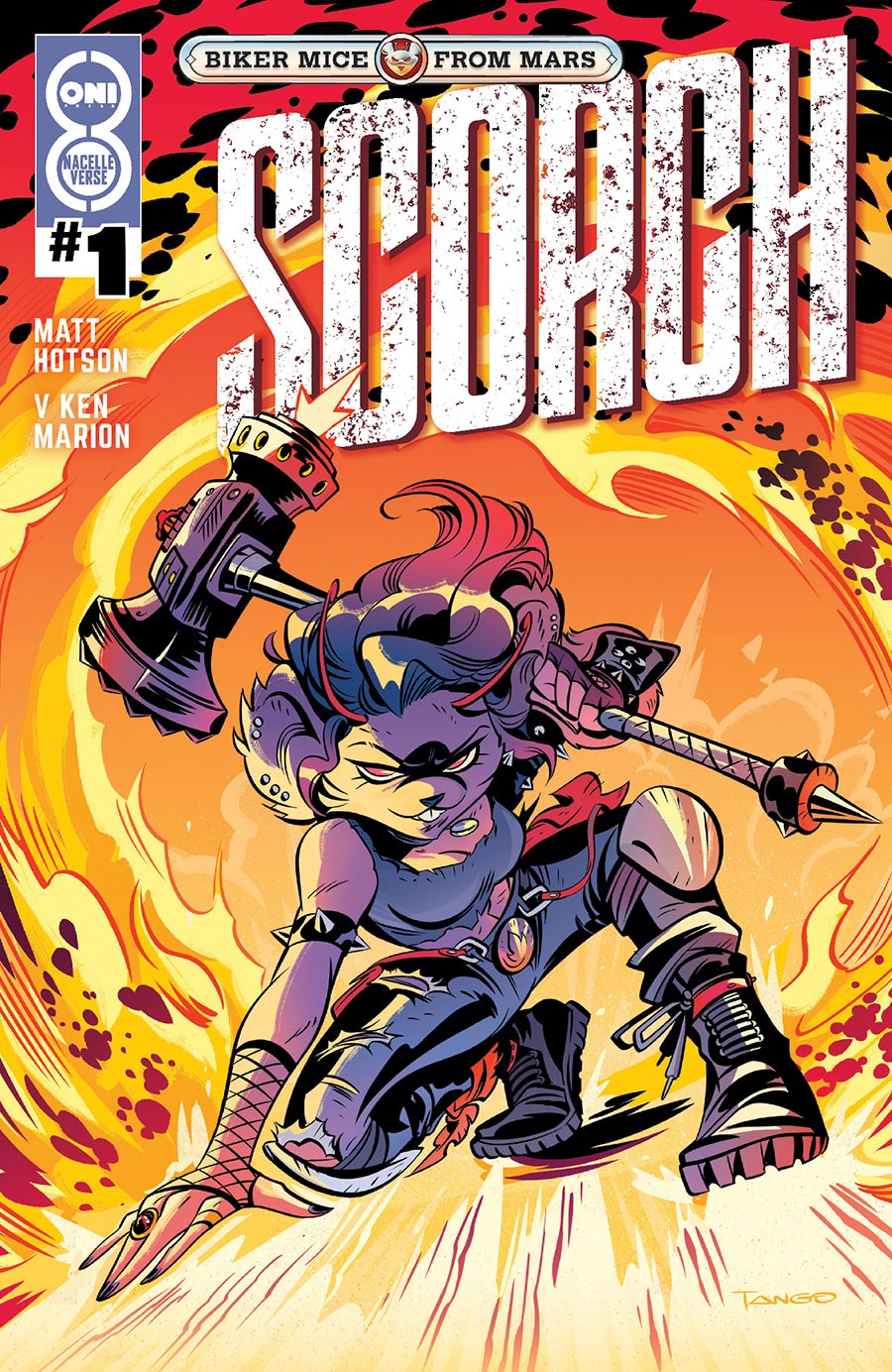 Biker Mice From Mars Scorch #1 Cover A Regular Tango Cover