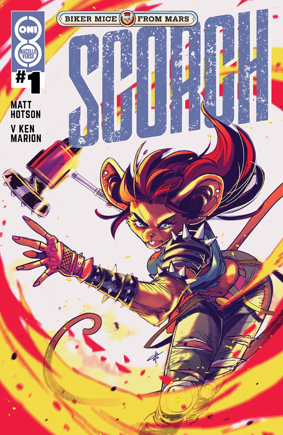 Biker Mice From Mars Scorch #1 Cover B Variant Eleonora Carlini Cover