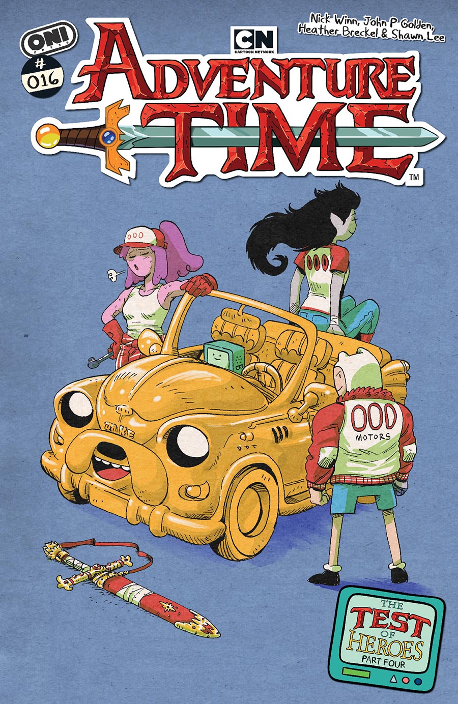 Adventure Time Vol 2 #16 Cover B Variant John P Golden Cover