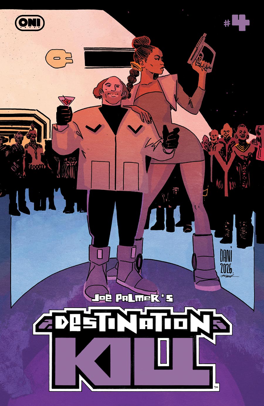 Joe Palmers Destination Kill #4 Cover B Variant DaNi Cover