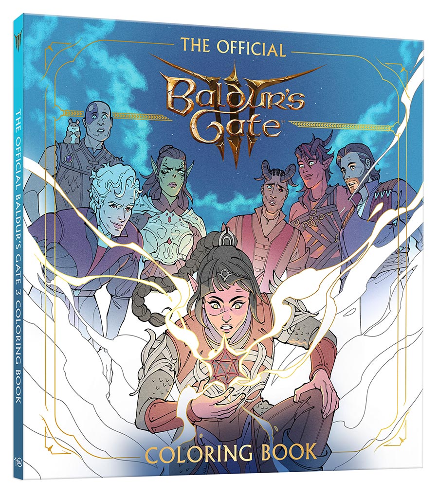 Official Baldurs Gate III Coloring Book TP