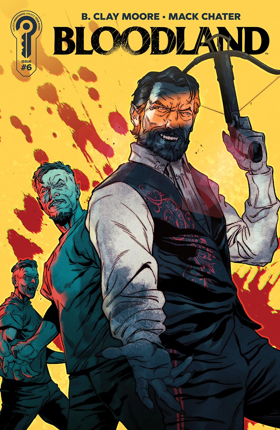 Bloodland #6 Cover A Regular Mack Chater Cover