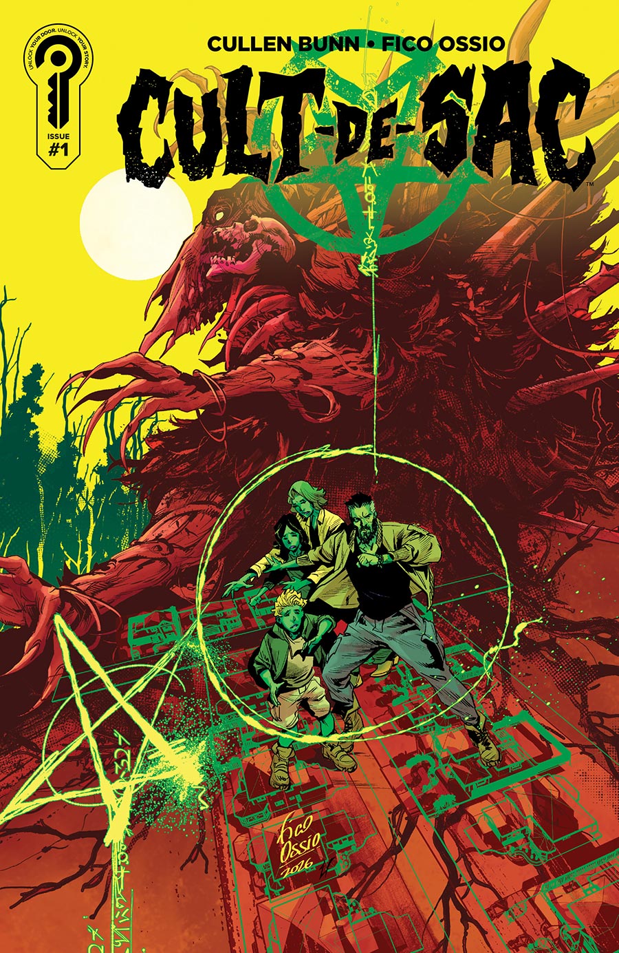 Cult-De-Sac #1 Cover A Regular Fico Ossio Cover