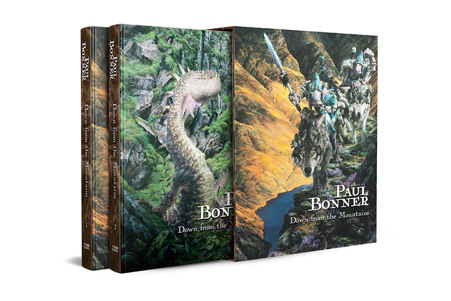 Art Of Paul Bonner Down From The Mountains HC