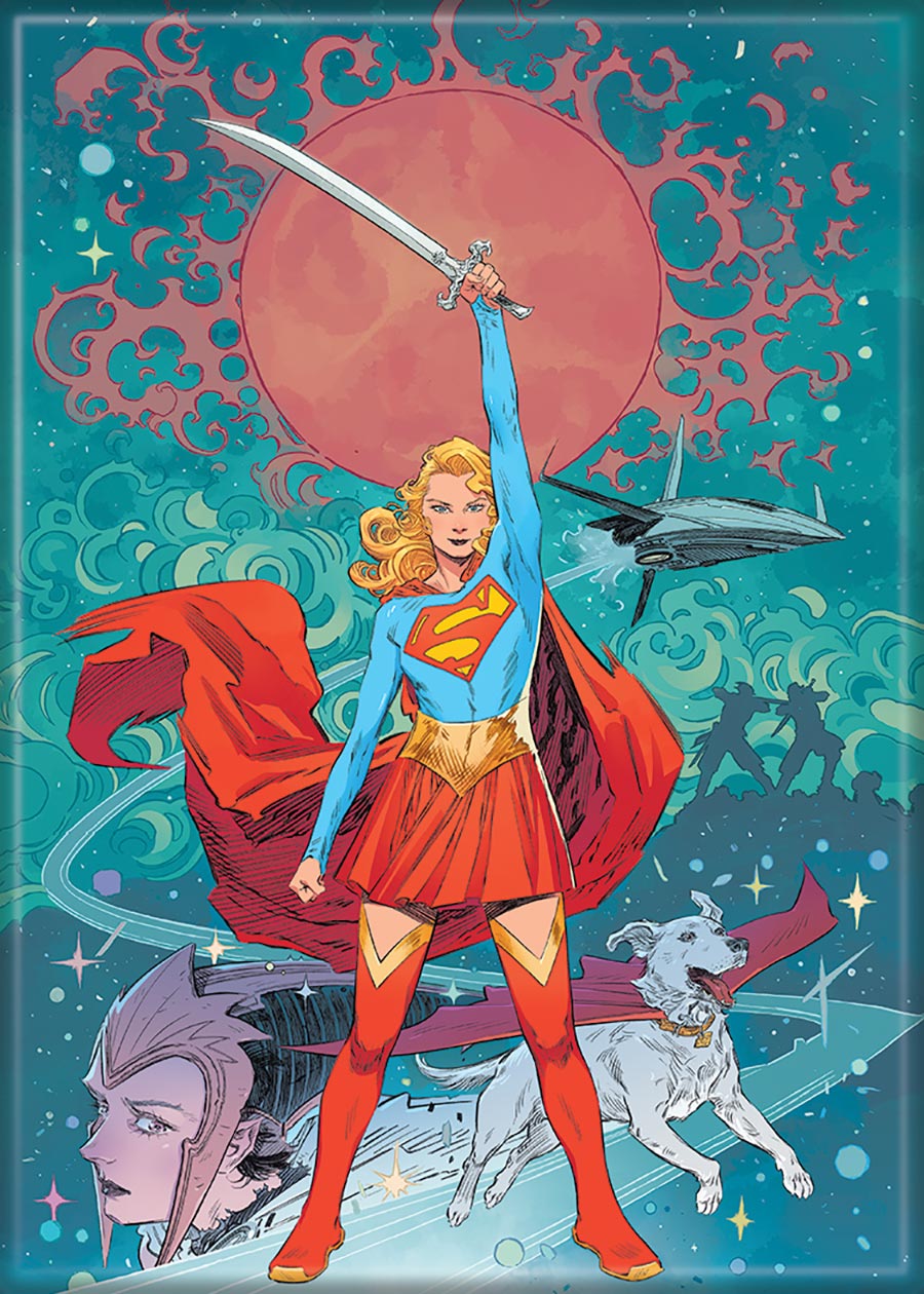 DC Comics 2.5x3.5-Inch Magnet - Supergirl Woman Of Tomorrow 1 Bilquis Cover (BOY75209DC)