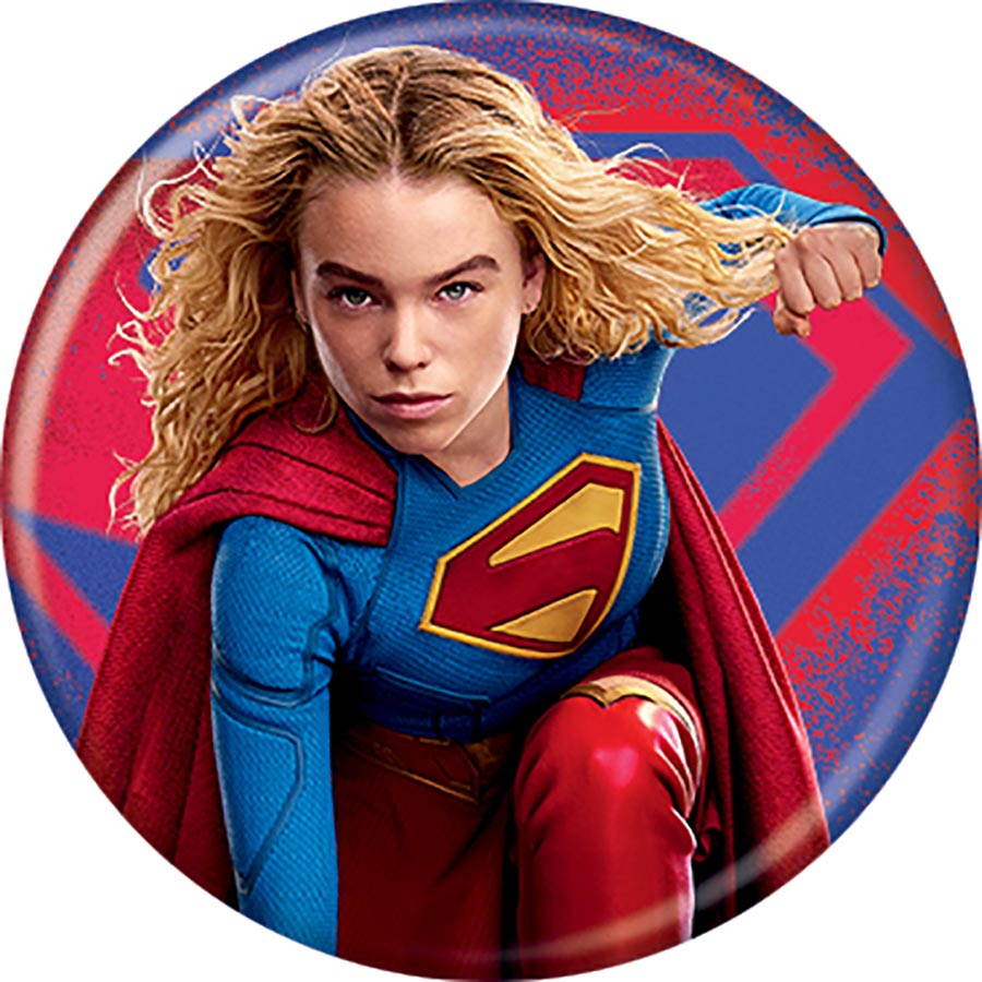 DC Comics 1.25-Inch Button Supergirl 2026 - Superhero Landing (BOY80293)